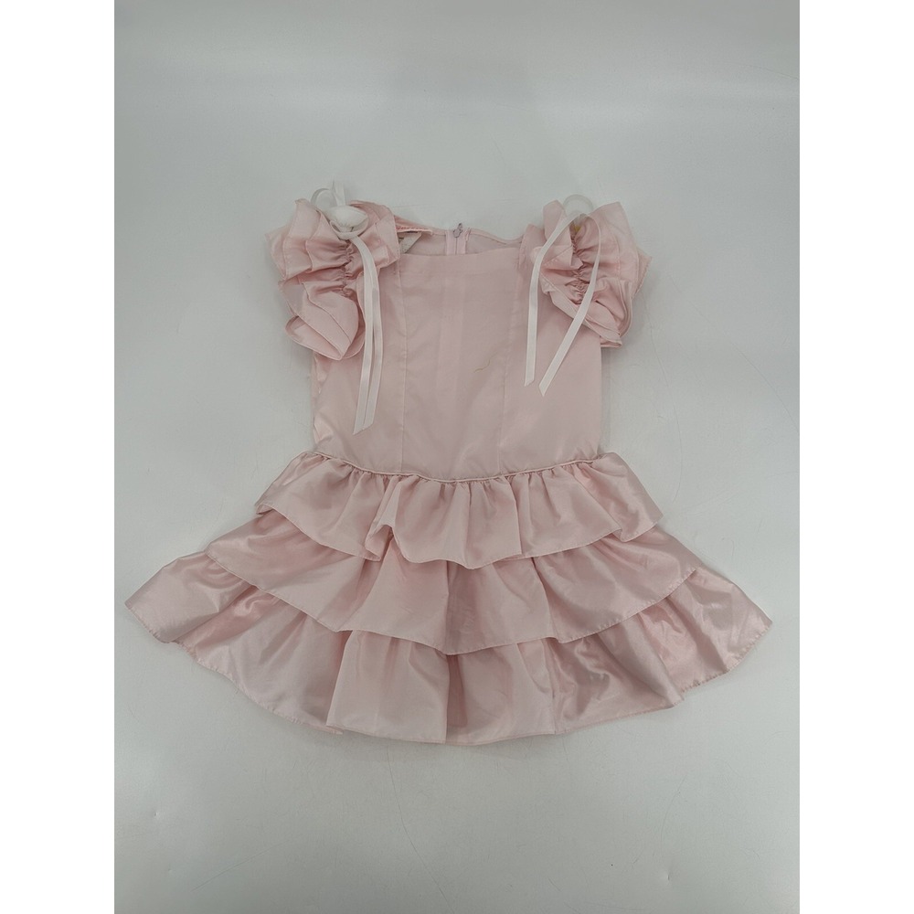 Vintage Isabella Toddler Pageant Bow‎ Dress Size 5 Pink